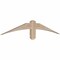 Ekena Millwork Bellingham Smooth Timber Gable Bracket, Douglas Fir, 48"W x 8"H x 1 1/2"D x 3 1/2"F, 4/12 Pitch GBW048X08X0204BEL00SDF - alternate 4